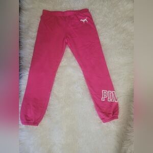 Pink Vintage Sweatpants Womans